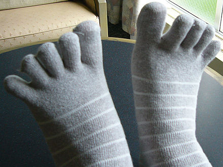 ５本指靴下
