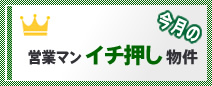 営業マンイチ押し物件